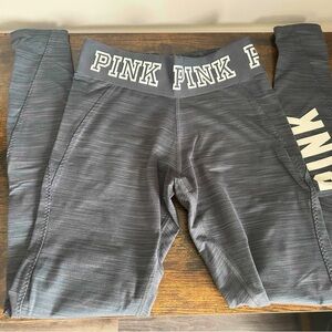 PINK Victoria's Secret Kids Charcoal Leggings